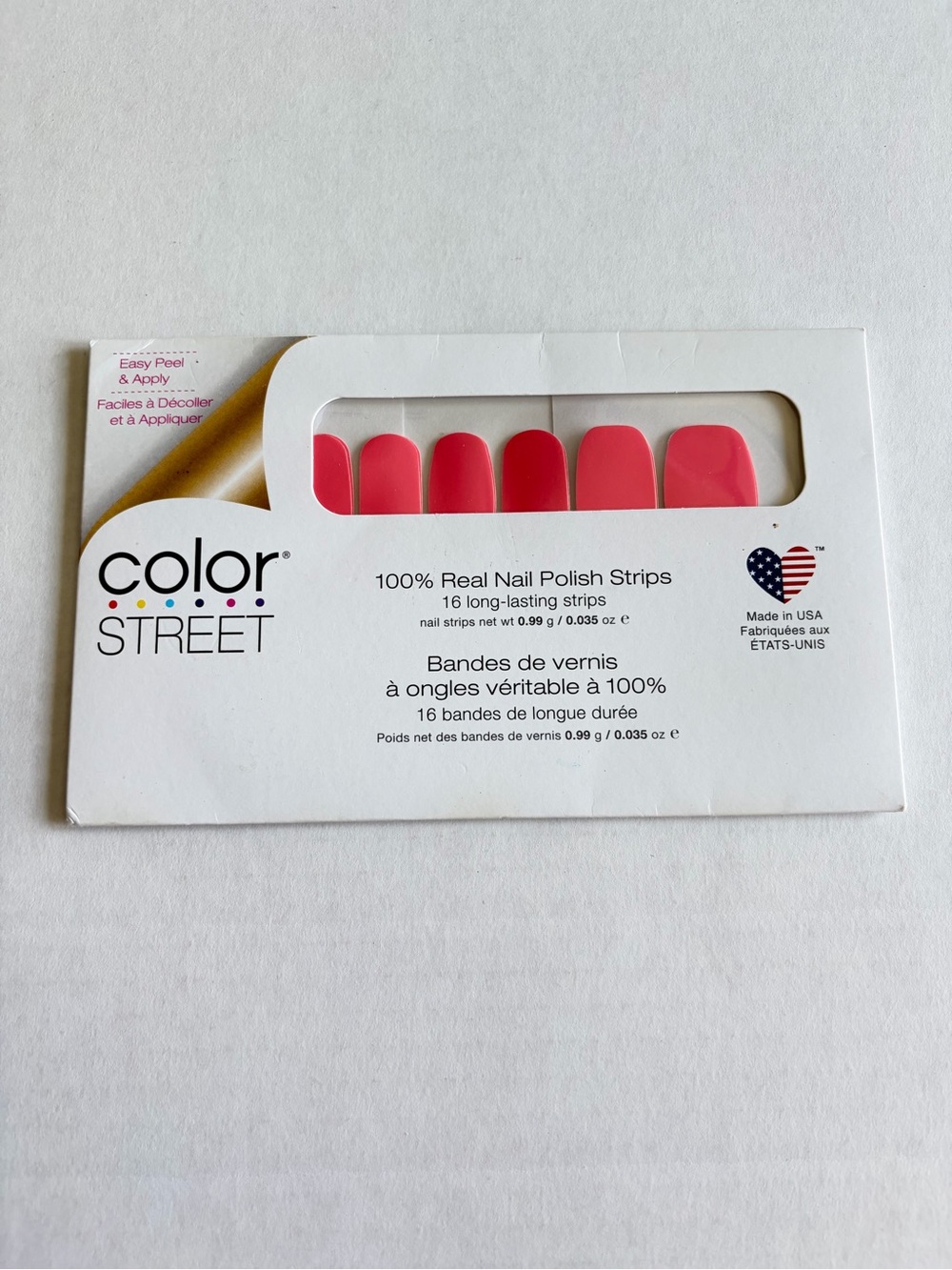 *Retired* Color Street: Caribbean Coral | Spring Summer Tropical Pink Orange - Picture 3 of 12